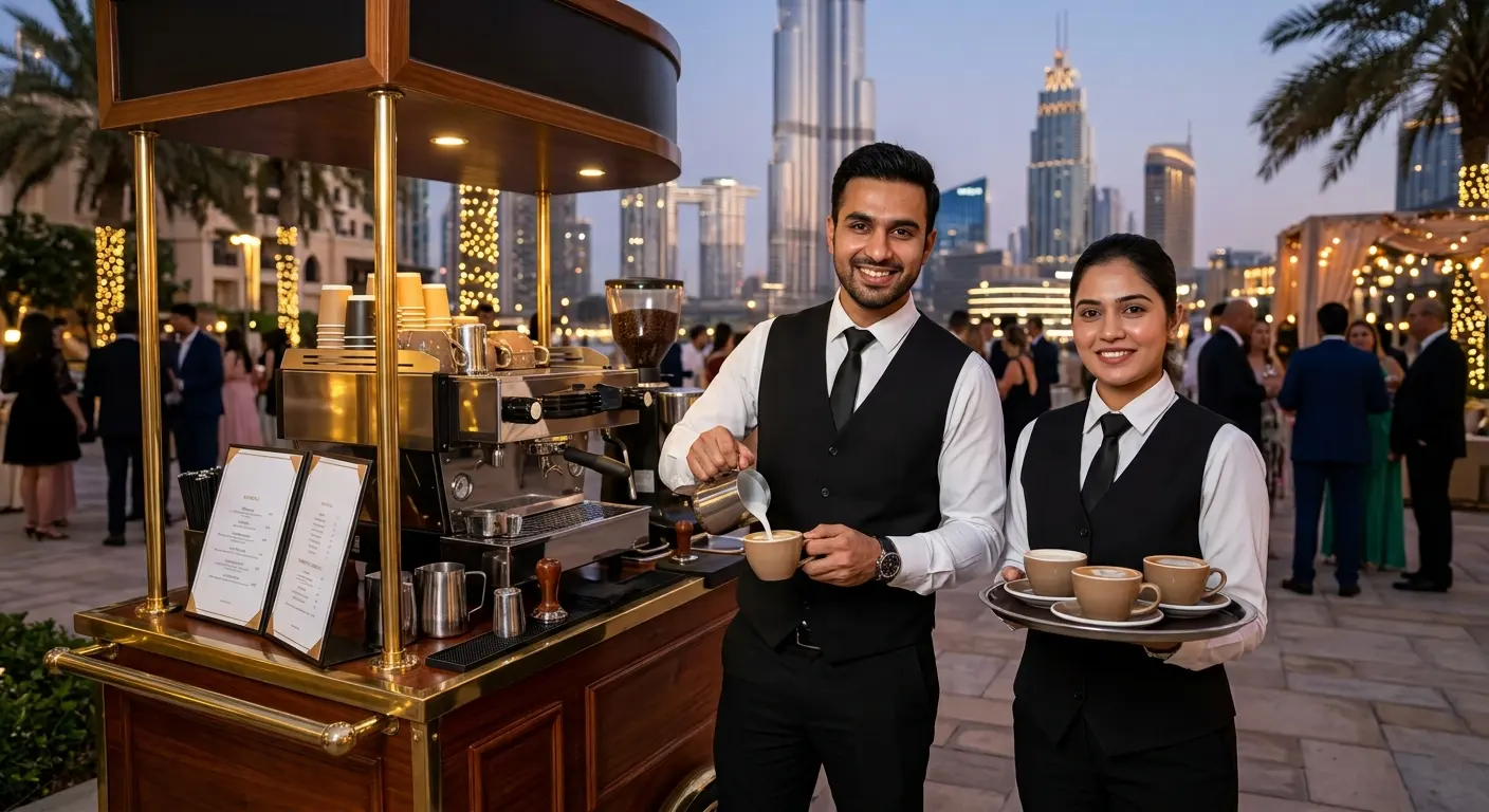 Coffee catering services in Dubai