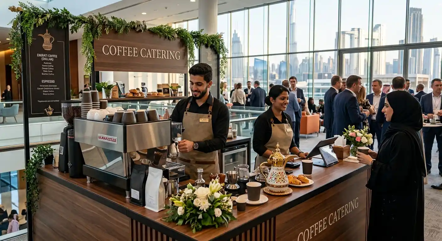 coffee catering services in a Dubai