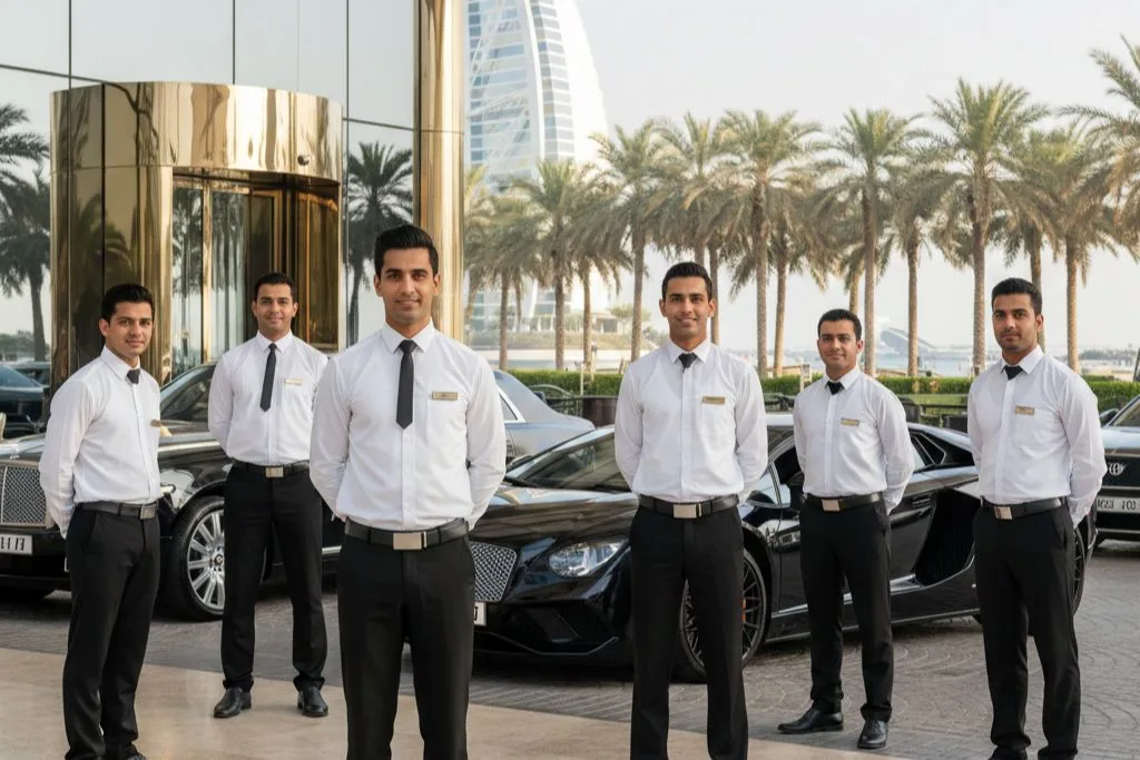 valet parking for holiday party in Dubai UAE 2
